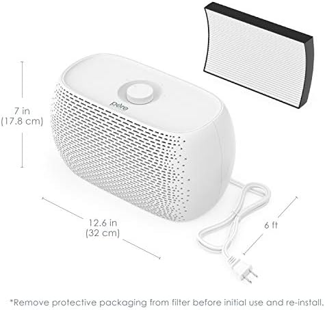 Pure Enrichment PureZone Breeze Tabletop 2-in-1 Air Purifier - True HEPA Filter Cleans Air, Helps Alleviate Allergies, Removes Pet Hair, & Smoke - Ideal for Home, Bedroom, & Office Desktop Surfaces - Image 7
