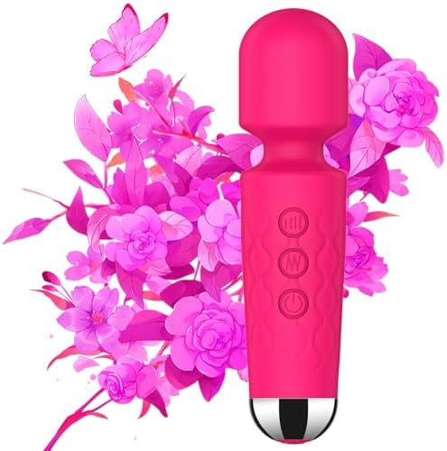 Apowand Mini Personal Massage Small Cordless Handheld Massager - Powerful - Quiet - Back Legs Hand Pains and Sports Recovery(Rose) by Apowand