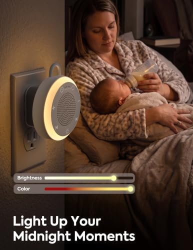 Babelio Pluggy White Noise Machine, Wall Plug-in & Rechargeable, 20 Sounds - Image 5