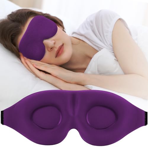 ZGGCD Sleep Mask for Side Sleeper, Light Blocking Eye Mask for Women Men by ZGGCD