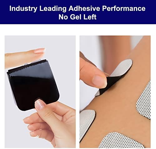 TENS Unit Replacement Pads, NURSAL Reusable TENS Electrode Pads 2x2 20pcs with Upgraded Self-Stick Performance for Electrotherapy, Compatible with AUVON TENS, TENS 7000 - Image 2