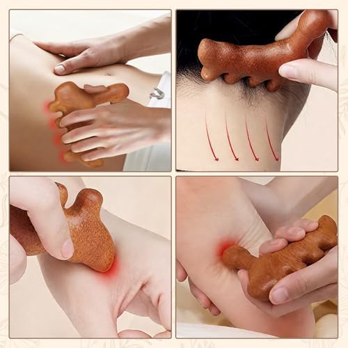 Natural Wooden Wood Therapy Massage Tool, Lymphatic Body Massager - Image 5