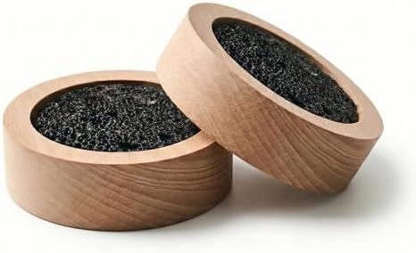 CUIYAKI 2Pcs Essential Oil Diffuser for Desk Office, Passive Lava Rock Diffuser for Aromatherapy, Small Personal Air Freshener for Nightstand, Safe for Sauna & Spa by PassiveDiffuserCeramicFlowerAromatherapy