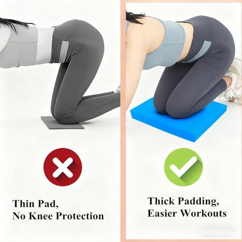 High-Density Balance Pad, Extra Large Balance Pad for Physical Therapy, TPU Foam Balance Board for Rehabilitation Stability Workout Knee and Ankle Exercise - Image 7