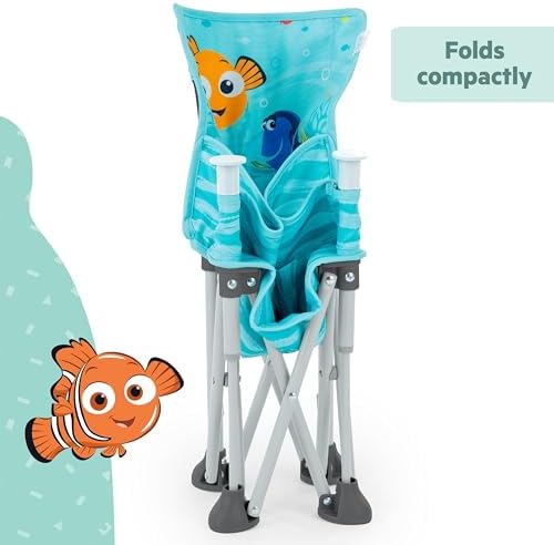 Bright Starts Disney Finding Nemo Pop 'N Sit Portable Booster, Indoor/Outdoor Use, Floor Seat with Feeding Tray, 6 Mos - 3 Yrs - Image 6