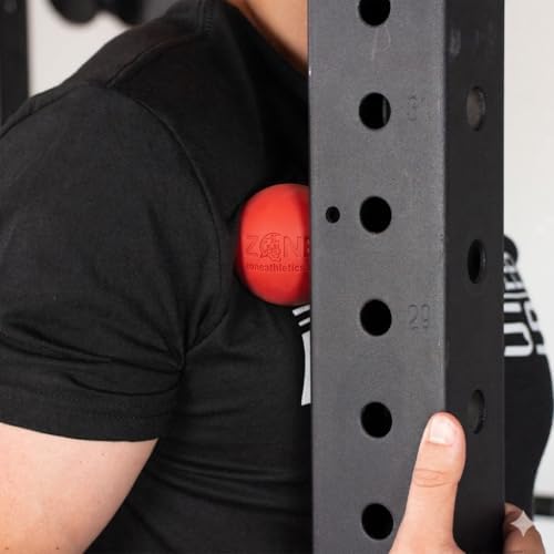 Zone Deep Tissue Massage Ball – Trigger Point Therapy, Myofascial Release, Muscle Recovery, Mobility Tool – Firm Lacrosse Ball (Single) - Image 2