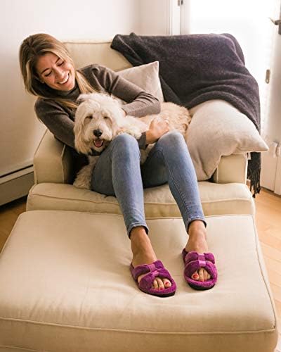 isotoner Women's Microterry X-Slide Slippers with Memory Foam Comfort - Image 2