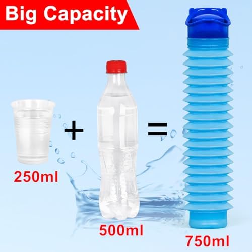 Portable Urinal, Portable Car Urinal for Men and Women, 750ml, Leakproof - Image 2