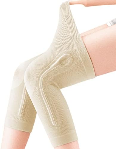 JUMISEE (One Pair Cotton Knee Sleeves for Knee Support, Circulation Improvement & Pain Relief Compression Knee Brace - Image 3