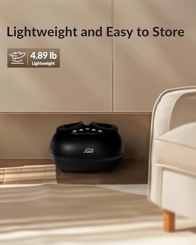 Snailax Shiatsu Foot Massager with Heat, Compression, Rolling, FSA Eligible - Image 6