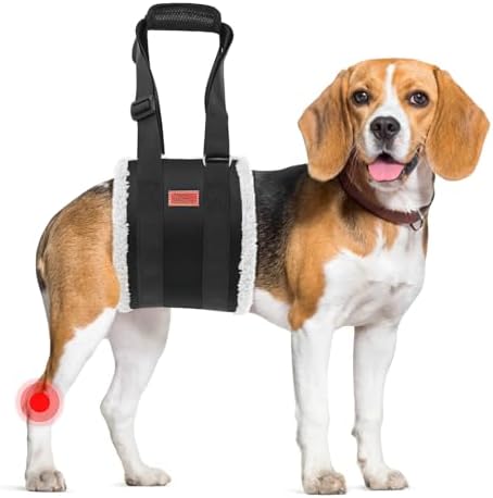 Adjustable Dog Sling for Medium Dogs Soft Post-ACL Surgery Mobility Aid by PICKFORLIFE