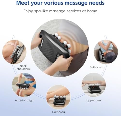 cotsoco 20-Head Massage Gun Set, Deep Tissue Percussion Massager with 9 Modes and 9 Intensities, Handheld Muscle Massager for Back, Shoulders, Legs, Foot & Body Pain Relief, Fathers Day Dad Gifts - Image 6