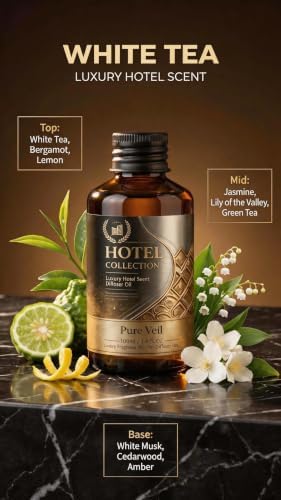 Hotel Diffuser Oil - The White Tea Hotel Scent - 100 mL - Image 2