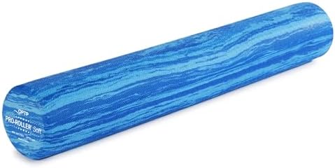 OPTP PRO-Roller Soft Density Foam Roller – Round, Blue, 36" x 6" by OPTP