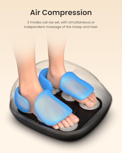 RENPHO Shiatsu Foot Massager with Heat, 3 Compression Levels, Deep Kneading - Image 5