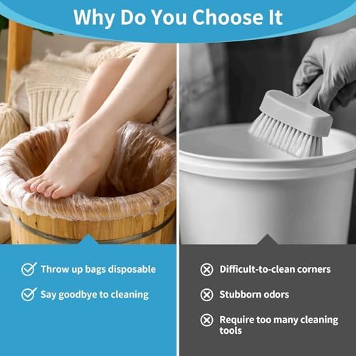 25PCS Pedicure Liners Disposable - Plastic Footbath Spa, Soak Liners - Image 4