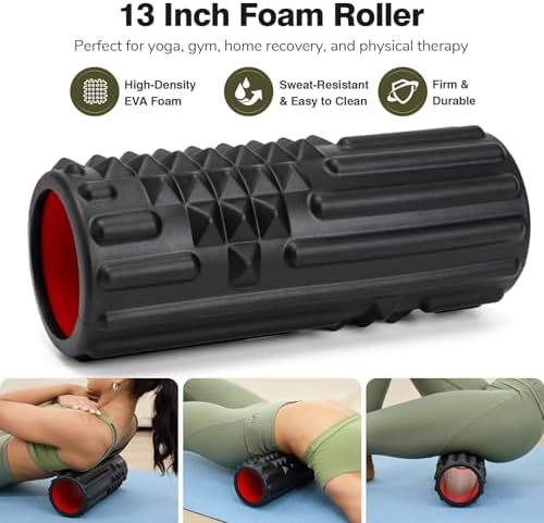 5 in 1 Foam Roller Set for Muscle Recovery & Deep Tissue Massage - Image 3