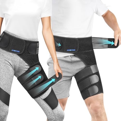 Sciatica Pain Relief Devices, Hip Brace for Women Men, Thigh, Groin, Hamstring Compression Sleeve by Unknown