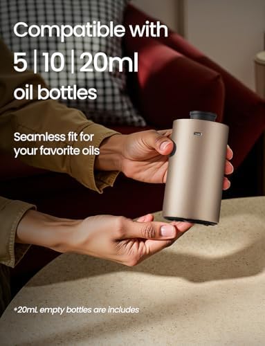 Waterless Essential Oil Diffuser, Car Scent Diffuser, Desert Titanium - Image 6