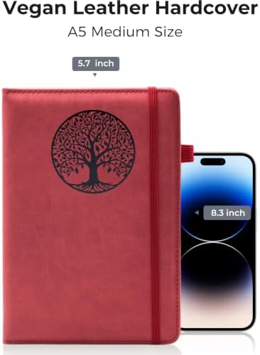 BIYUNRO Leather Journal, Writing Notebook for Women Men - Image 5
