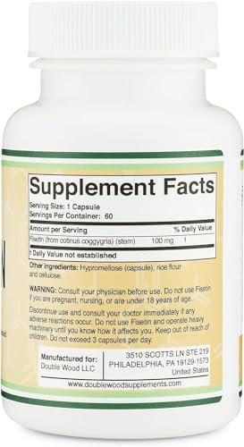 Fisetin 100mg, Senolytic Flavonoid, Healthy Aging + Brain, 60 Capsules - Image 3