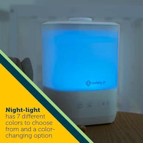 Safety 1st Comforting Cool-Mist Top-Fill Humidifier, White - Image 5