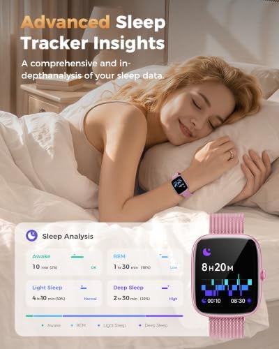 Smart Watches for Women Android/iPhone, Fitness Trackers with Answer/Call - Image 3