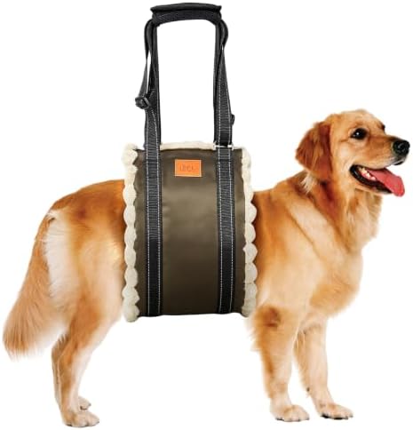 Adjustable Dog Sling for Extra Large Dogs Mobility Aid for Weak Rear Legs by PICKFORLIFE