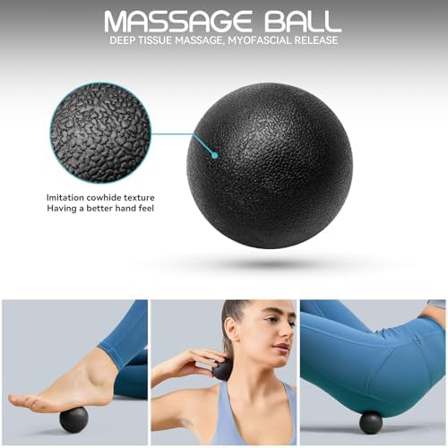 Krightlink 5-in-1 18" Foam Roller Set for Deep Muscle Massage Release - Image 4