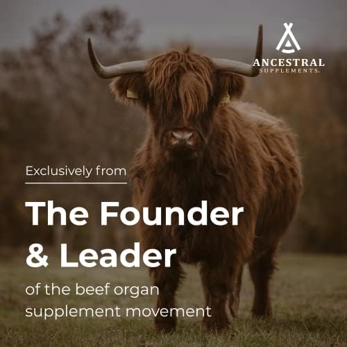 Ancestral Supplements Grass Fed Beef Tracheal Cartilage with Liver, 180 Ct - Image 4