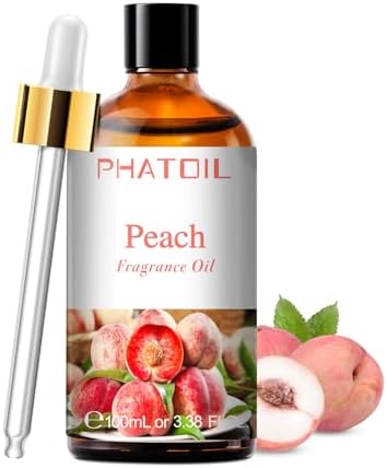 PHATOIL Peach Fragrance Oil for Diffuser Aromatherapy 3.38FL.OZ by PHATOIL