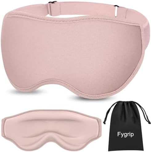 Fygrip 3D Eye Mask Sleep Mask for Men & Women, Pink by Fygrip