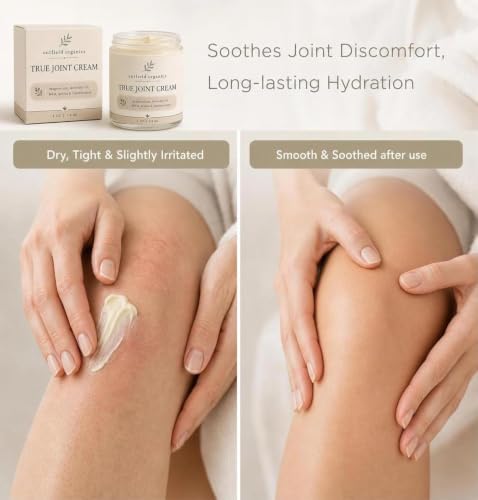 Outfield Organics True Joint Cream – 4-in-1 MSM Cream for Joint Pain with Magnesium,Arnica, Lavender & Frankincense,Non-Greasy Massage (1) - Image 4