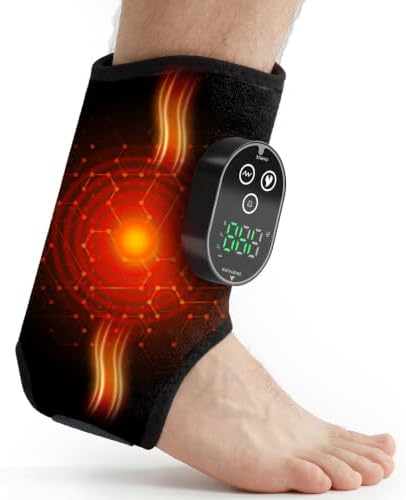 Foot Massager for Neuropathy Cordless Ankle Heating Pad by Addatouchofwarmth