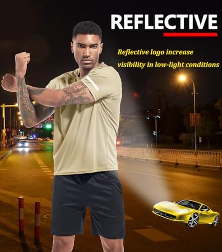 Boyzn 1, 3, 5 or 7 Pack Men's Workout Running Shirts, Dry Fit Moisture Wicking T-Shirt, Gym Athletic Short Sleeve Tee Shirts - Image 4