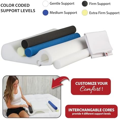 Adjustable Cervical Pillow for Neck Pain Relief, Side & Back Sleepers - Image 4
