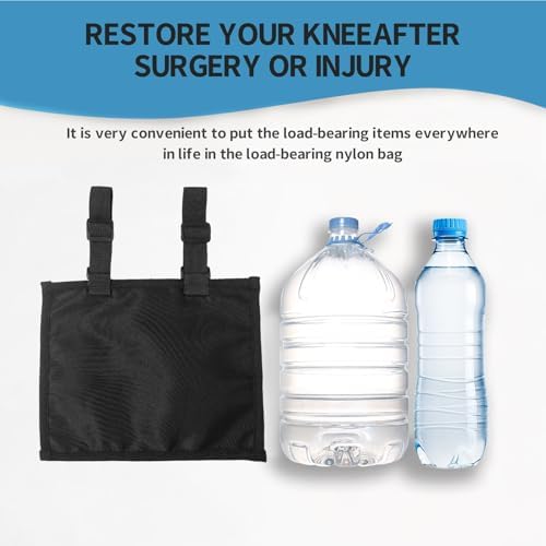 Knee Extension Recovery Device | Essential Aid for Knee Surgery Rehabilitation - Supports Leg Straightening and Flexibility After Knee Replacement(Weights Not Included) - Image 3