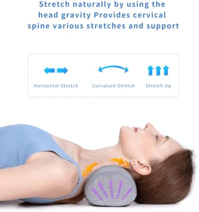 Bespilow Small Neck Roll Pillow for Sleeping, Neck Pillows for Pain Relief - Image 3