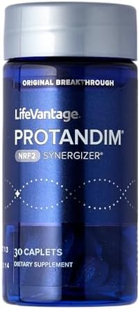 Protandim Nrf2 Synergizer – Cellular Health & Antioxidant Support Supplement – Healthy Aging Formula with Turmeric, Ashwagandha, Green Tea & Milk Thistle – 30 Capsules by LifeVantage