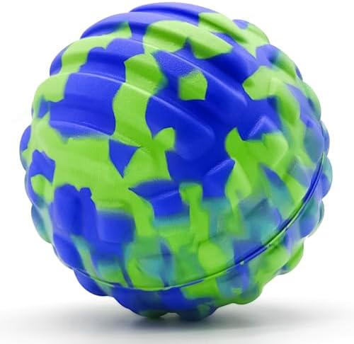 Deep Tissue Massage Ball for Exercise & Recovery - SGS Certification - Targets Back, Shoulder, Legs&Feet - Relieves Muscle Knots, Joint Pain&Tightness, Pressure Point Therapy- Myofascial Release Ball by -Movementislife-