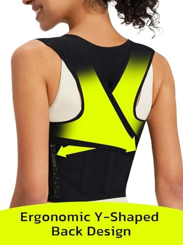 AOFIT Posture Corrector for Women, Adjustable Upper Back Brace Pain Relief - Image 2