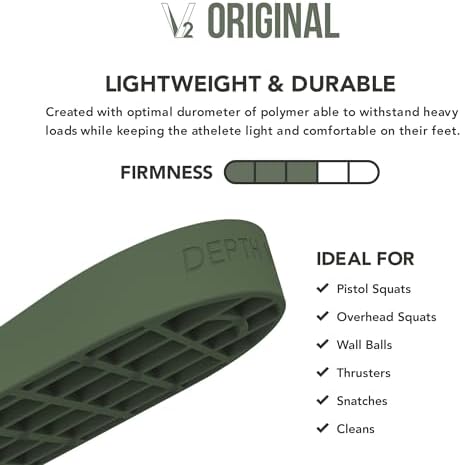 Hybrid™ Heel Lift Inserts (Pair) (Small) - Ideal for Cross Training, metcons, wods, Functional Fitness, HIIT, Squats, plyometrics - Image 3