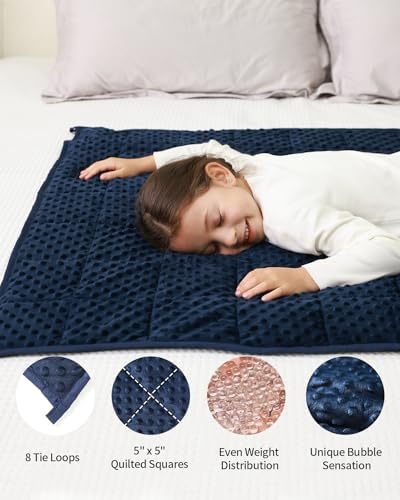 Mr. Sandman Weighted Blanket for Sleeping 7 lbs, 41 x 60 Inches - Image 4