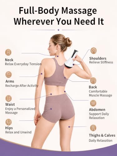 Cupping Massager for Body with Lymphatic Drainage, Heat & Rolling Massage-B - Image 5