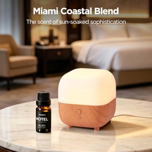 InnoGear 150ml Essential Oil Diffuser 4 Hotel Collection Fragrance Oil Gift - Image 4