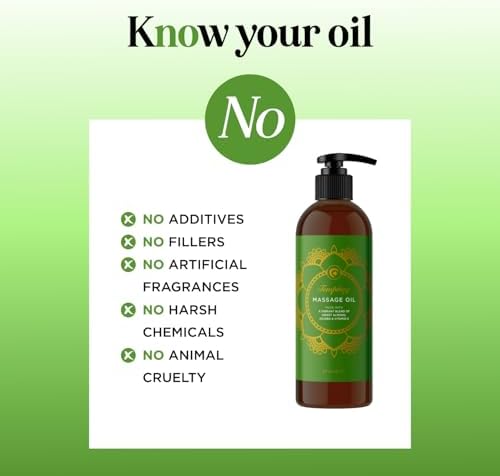 Luxurious Tropical Massage Oil for Couples - Easy Glide Non Greasy Sensual Massage Oil for Date Night with Silky Smooth Sweet Almond Oil Coconut and Jojoba - Vegan Non GMO & Gluten Free (8 Fl Oz) - Image 3