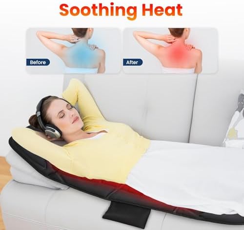 COMFIER Full Body Massage Mat with Heat, 10-Motor Vibration Back Massager - Image 3