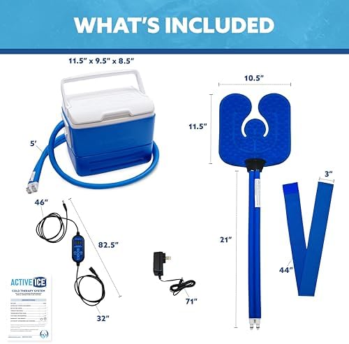 Polar Active Ice 3.0 | 9 QT Cold Therapy Ice Machine| Programmable Timer | 6 in 1 Universal Pad | Cryotherapy Pain Relief System | Ace Bandage Style Compression - Image 2