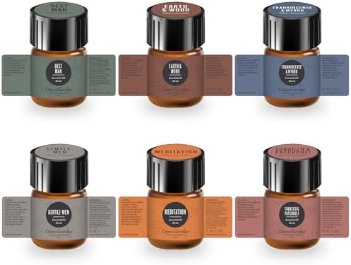 Edens Garden Men Essential Oils Discovery Sampler 6 Set – 100% Pure - Image 6