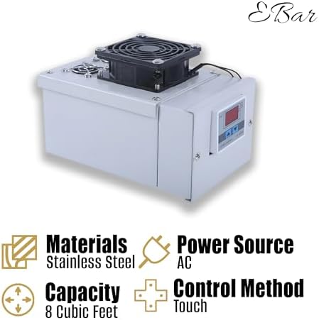 Cigaroze EB-200 Electric Cigar Humidifier – Perfect for Desktop & Cabinet Humidors up to 8 Cu Ft - Image 3
